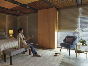 Nantucket™ Sheer Shadings with PowerView™ Motorization 